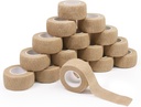 16 Rolls Self Adhesive Bandage Wrap - For Tomorrow 1 Tomorrow 1 Tomorrow Lille Breathable Kohesive Atletisk Tape, Stretch Adherent Finger Wrap til Sport, Skade, Førstehjælp Medicinsk, Toe Sprains & Hævelse