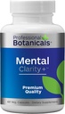 Professionelle Botanicals Mental Clarity, Brain Supplement for Focus, Energy, Memory & Clarity - 60 vegetariske kapsler