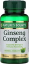 Nature's Bounty Ginseng Complex Plus Royal Jelly Capsules 75 ea (Pack of 6)