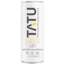 TATU Ready-To-Drink Protein Infused Water Lemon Ginger 24 Pack. 15 grams of whey protein isolate, 0 grams of sugar, only 60 calories. Lemon Ginger and Orange Mango. Gluten Free, lactose free.