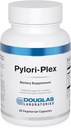 Douglas Laboratories Pylori- Plex - For Stomach Lining & GI Support * - Med Mastisk Gum, Licorice Root, Marshmallow Root & Slippery Elm - DGL supplement - 60 vegetariske kapsler
