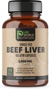 Grass Fed Beef Liver Capsules Supports Energy Production, Aids Full Body Wellness