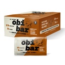 Obi Bar Chocolate Mandel - Protein og Oat Fiber Bar Mean 124; All- Natural Mean 124; Sustained Energy Mean 124; Lightly Sweet Smag Mean 124; 100% Kakao, Mandel Chunks Mean 124; MADE with AVOCADO OIL Mean 124; Egg White Protein Mean 124; Soy Free, Dairy Free, No Sugar Alcohol, No Seed Oliils Mean 124; 2.4oz, 12 Pack