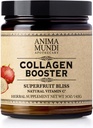 Anima Mundi Apothecary Vegan Collagen Booster Powder, Superfruit Bliss - Skønhed supplement til hud, hår & negle - Collagen Support Powder til glødende hud - Easy Drikke Mix-in (5oz)