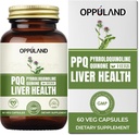 PQQ + urter Leverstøtte - PQQ Levertillæg - Pyrroloquinoline Quinone med mælk tidsel ekstrakt for lever Health- 60 Veg kapsler