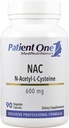 Patient 1 NAC (N- Acetyl Cystein) 600 mg 2 gange daglig; supplement til support- immun-, respiratorisk og lever- sundhed *