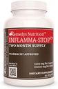 Remedy’s Nutrition Inflamma-Stop | 1,000 mg, 60 Vegan Capsules Herbal Dietary Supplement | Two Month Supply