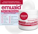 emuaid EMUAIDMAX Ointment for Itchy Skin, Maximum Strength Treatment for Athlete's Foot, Psoriasis, Jock Itch, Rash, Eczema, Cold Sores, Blisters, and Yeast Infection 2oz