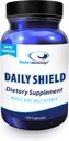 Doctor 's Advantage Daily Shield Multivitamin med Green Tea Extract & Bilberry Measures 124; 120 Non- GMO Capsule Antioxidant supplement til at bekæmpe gratis radical skader & Support immunsystem