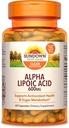 Sundown Naturals Super Alpha Lipoic Acid 600 mg Capsules