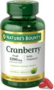 Nature's Bounty Cranberry Pills for Women Urinary Tract Health, Cranberry Supplements with Concentrate & Vitamin C, 250 Softgels (Pack of 1)