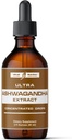 Ultra6 Nutrition Ashwagandha Liquid Drops - Organic Ashwagandha Supplements with Rhodiola Rosea Tincture - Root Extract for Mood and Energy - Supplement for Men & Women