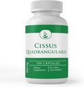 PURE ORIGINAL INGREDIENSER Cissus Quadrangularis, (100 kapsler) Altid ren, ingen tilsætningsstoffer eller fyldstoffer, Lab Verified