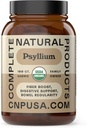 Psyllium Husk Powder Kapsler - 60 mg Kapsler 100 Pure Unflavored Fiber & Colon Cleanse Pills