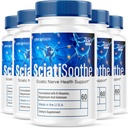 LIVORKA (5 Pack) Sciatisoothe - Sciatisoothe Supplement, Sciati Soothe, Sciatisoothe Vitamins, Sciatisooth, Sciati Soothe Supplement, Sciati Soothe Capsules, Sciatic Sooth, 300 Capsules for 5 Months