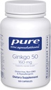 Pure indkapslinger Ginkgo 50 160 mg 1 125; Ginkgo Biloba Supplement til støtte oxygen, blodcirkulation, og Mild Hukommelse problemer forbundet med Aging * 125; 120 Kapsler