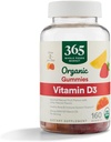 365 af Whole Foods Market, Organic Vitamin D3 Gummy, 160 Greve