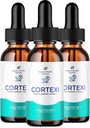 Cortexi Tinnitus Ear Drops - Cortexi 24, Cortexi Liquid Drops, Cortexi Anmeldelser, Cortexi Drops til Ear Relief (3 Pack - 180 ML)