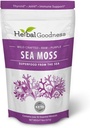 Herbal Goodness Sea Moss Gel Chondrus Crispus St Lucia Sea Moss Supplement 8oz Purple - Healthy Digestion, Enhances Skin and Hair Health, Regulates Thyroid Function, Immune Support