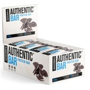Autentiske Bar Cookie Crumble Protein Bars - Tasty Meal Erstatning Energy Bars w / 15g Whey Protein Isolate, Natural Sugars from Pure Honey, Sund Fat Peanut Butter Foundation - 12 Pack