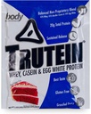 Body Nutrition Trutein High Protein Powder: 45% Whey, 45% Casein, 10% Egg White, Gluten- Free, Lavnatrium, Græs Fed Whey Protein Powder, Gym Supplement & Breakfast Shake, Red Velvet Cake, 34g prøve