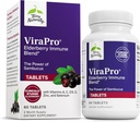 Terry Naturally ViraPro - Supplement with Herbal Blend for Immune Support - Supplement with Elderberry, Zinc & Selenium - Support Immune Response - 60 Tablets