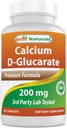 Bedste Naturals Calcium D- glucarat 200 mg 120 tabletter