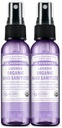 Dr. Bronners - Organic Hand Sanitizer Spray (Lavendel, 2 Ounce, 2 -Pack) - Enkel og effektiv Formel, Cleanses & Sanitizes, No Harsh Chemicals, Fugt og Cleans Hands