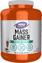 NOW Foods Sports Mass Gainer Protein Powder, Creamy Chocolate Flavor, Pea and Whey Protein Blend, 5.5 lbs.