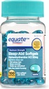Equate Maximum Strength Sleep-Aid Softgels, 50 mg, 100 Count