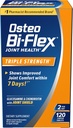 Osteo Bi- Flex Triple Strength (5), Glucosamin Chondroitin med C-vitamin Joint Health Supplement, overtrukne tabletter, 120 Tæl