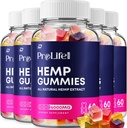 Prolife Hemp Gummies - with Seed Extract Pro Life Labs Hemp Gummies Tinnitus Herbal Supplement, Health and Wellness Support, All Natural Prolife Gummy (5 Pack - 300 Gummies)