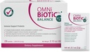 OMNi BiOTiC Balance Probiotisk immunforsvar - Bifidobacterium & Lactobacillus - Hypoallergen - Immunbooster supplement til mænd og kvinder - ikke-GMO (28 daglige pakker)
