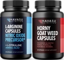 HAVASU NUTRITION Horny Goat Weed Capsules (30 Servings) & L Arginine L Citrulline Supplement (30 Servings)
