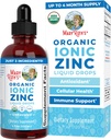 MaryRuth Organics Zinc Supplements for Immune Support | Ionic Zinc for Kids & Adults | Liquid Zinc Supplement | 40 Day Supply | Skin Care Supplement | Vegan | Gluten Free | Glycerin Based | 4 oz