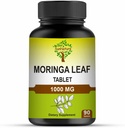 1000 mg Moringa Leaf Tablets Б124; 100% Pure Oleifera Leaf for Mænd & Kvinder Б124; Moringa Supplement for Energy, Immunity & Joint Health Б124; Non- GMO, Gluten Free Б124; 90 tabletter, 45 dages forsyning