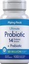 Piping Rock Probiotic og Prebiotic for Women and Member States