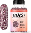 PMS Support Supplement for kvinder med PMS Relief Measures 124; Hormonal Acne, Hormonal Balance & Periode Relief Measures 124; Chasteberry Supplements 124; Mikropulser med Dong Quai, Tranebær & Vitamin B6 Measures 124; Non- GMO 30ct