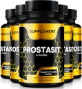 (5 Pack) Prostasit kapsler, Alle naturlige Premium Formel til støtte Prostate Heath, Officielt tillæg for sundhed og velvære, Prosta Sit Pastillas Anmeldelser (300 Kapsler)