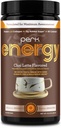 Perk Energy Original Chai Latte Flavored Drink Powder (20 Servere) - Gluten- Free, Peanut- Free