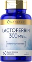 Carlyle Lactoferrin Supplement: 124; 300mg