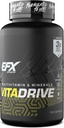 EFX Sports Vita Drive | Multivitamin Formulated for Athletes | Complex of Vitamins, Minerals, Micronutrients, & Antioxidants | 30 Servings, 120 Capsules