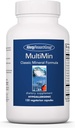 Allergy Research Group MultiMin - Multi Minerals Supplement for mænd og kvinder, Trace Minerals, Mineral Complex, Bor, Jern, Magnesium - 120 Tæl