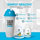 Yes You Can! Detox Kit Bundle - Includes YYC! Capsules, Aloe Vera Drink Mix, and Water Bottle, Body Cleanse Kit, Daily Cleanse and Proper Hydration with Vitamins - (Mango)