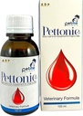 PETTONIC 100 ML. Tonic Pet Booster Liquid Dog Blood Support Iron Supplement for hunde & katte Puppies Kitten Mad Multi Vitamin Folk B6 B12 fremmer rød blodcelle, hurtigt stigende energi & immunitet