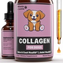 Kollagen til hunde - Flydende kollagen til hunde - Hud og Coat supplement til hunde - Hundevæske kollagen - Hundekollagen - Hundekollagen Drops - Kollagen hund - Kollagen Hunde - 1 fl oz - Bacon Flavor