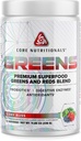 Core Nutritionals Greens against 124; Premium Superfood Reds & Greens Blend against 124; 5 Millioner CFU Probiotika, fordøjelsesenzymer, & Antioxidants against 124; 30 Servere (Berry Bliss)