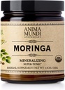 Anima Mundi Apothecary Moringa Leaf Powder - Pure Organic Rainforest Superfood - Energy Support, Natural & Non- GMO Green Powder (6oz / 170g)
